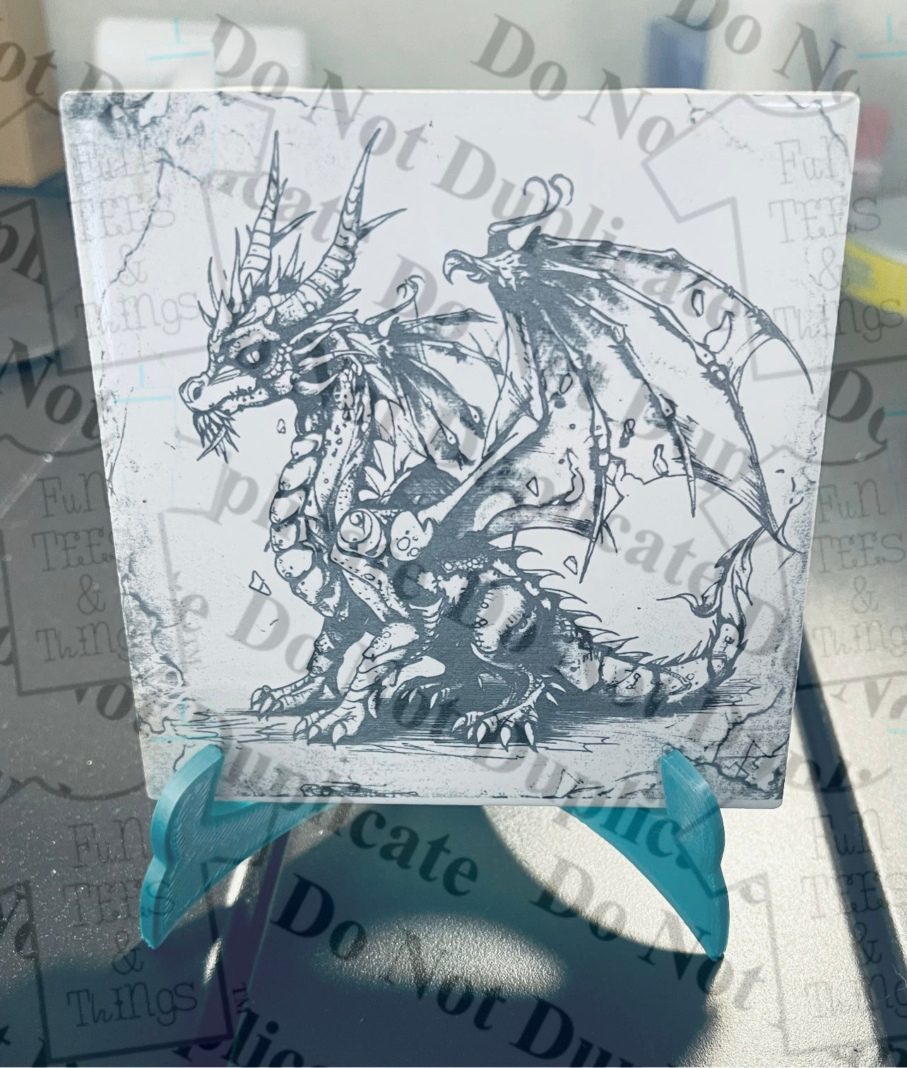Laser engraved plaques