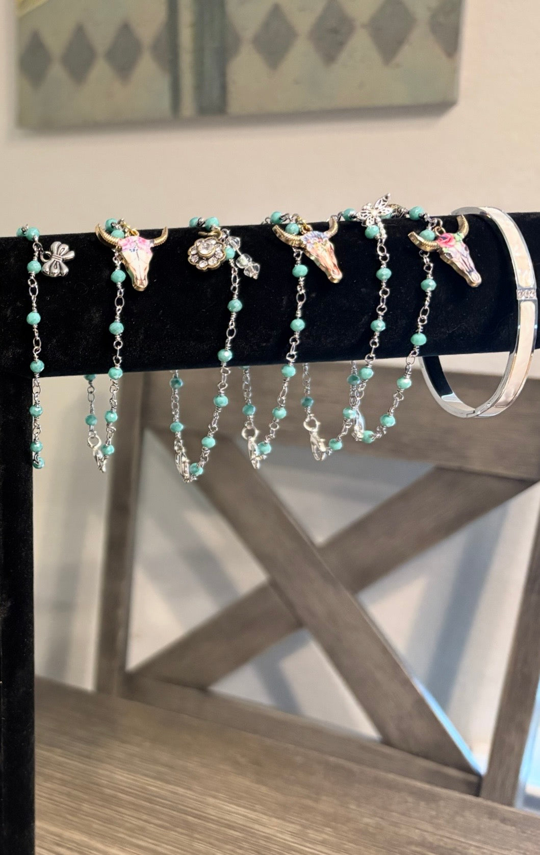 Hand-crafted - bracelets with charm