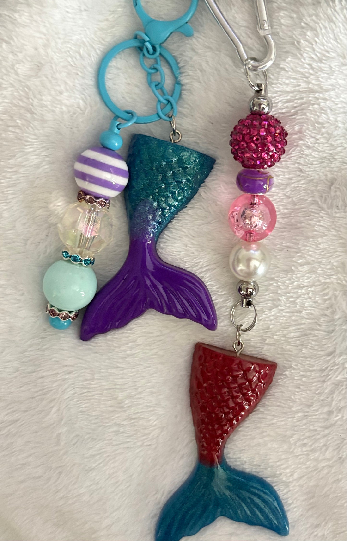 Keychains with mermaids
