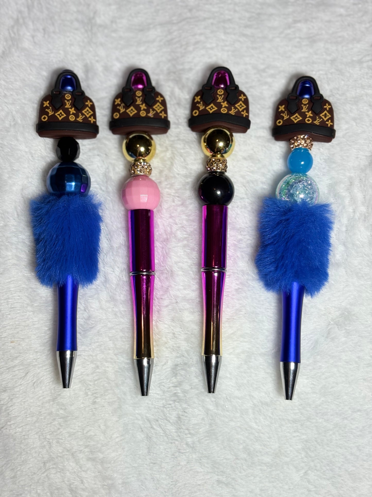 LV Purse Beaded ink pens