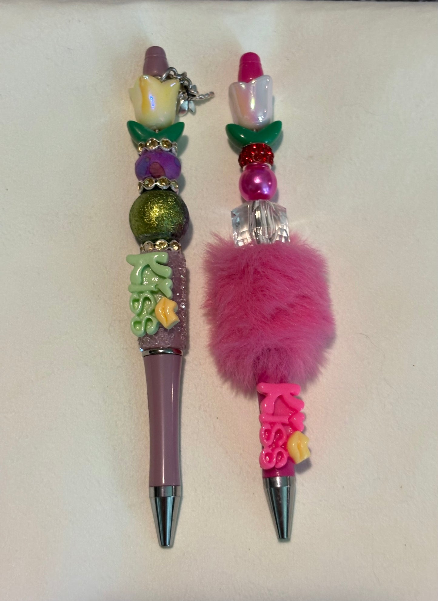 Princess beaded ink pens