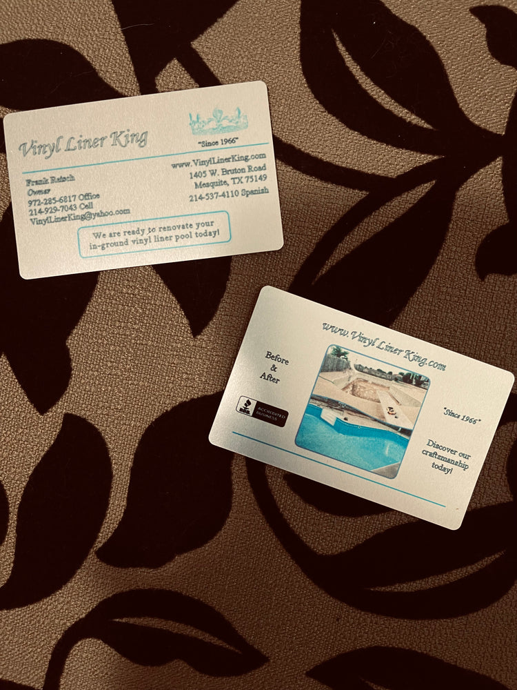 Metal Business Cards
