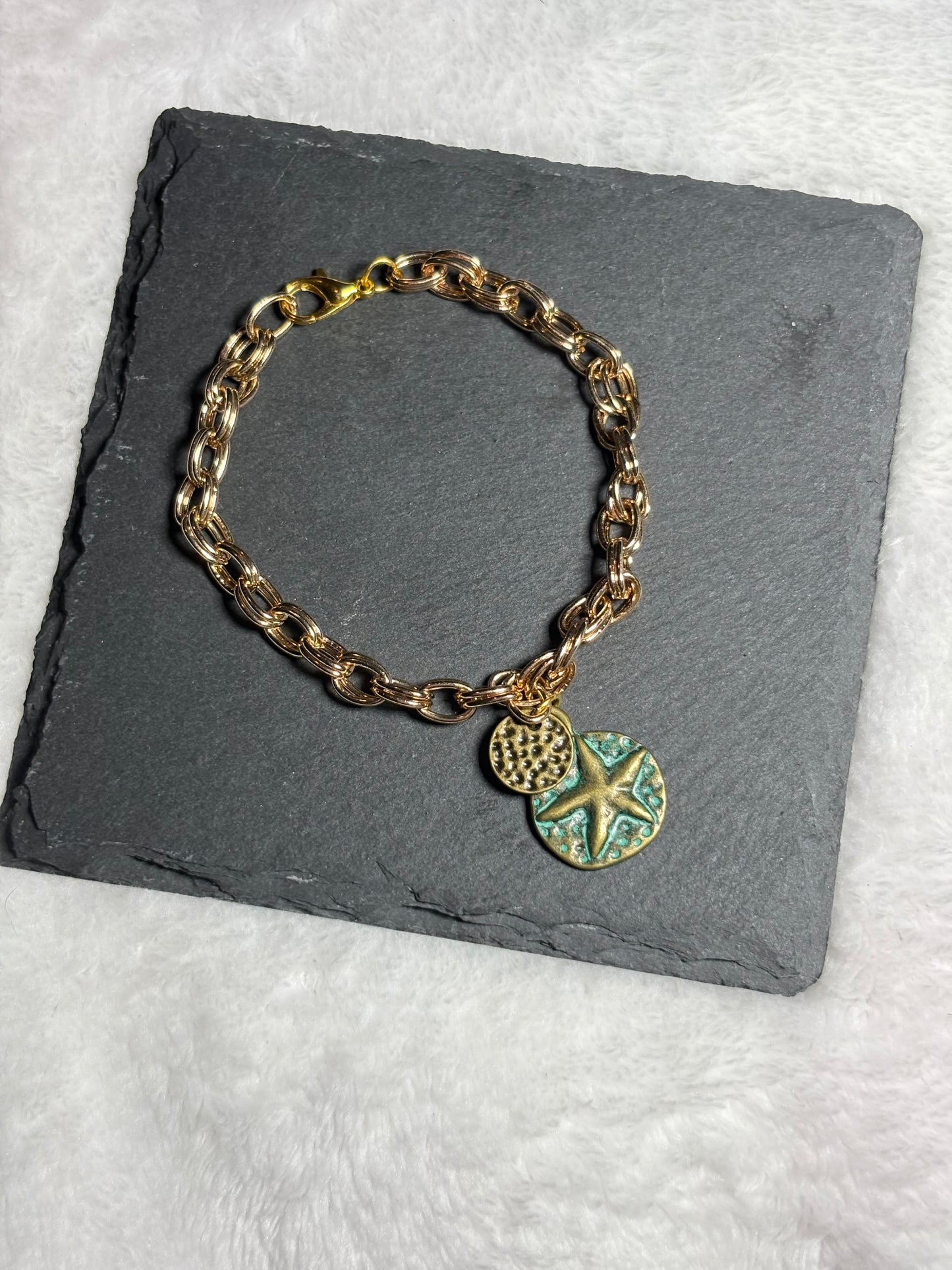 Hand-crafted - bracelets with charm