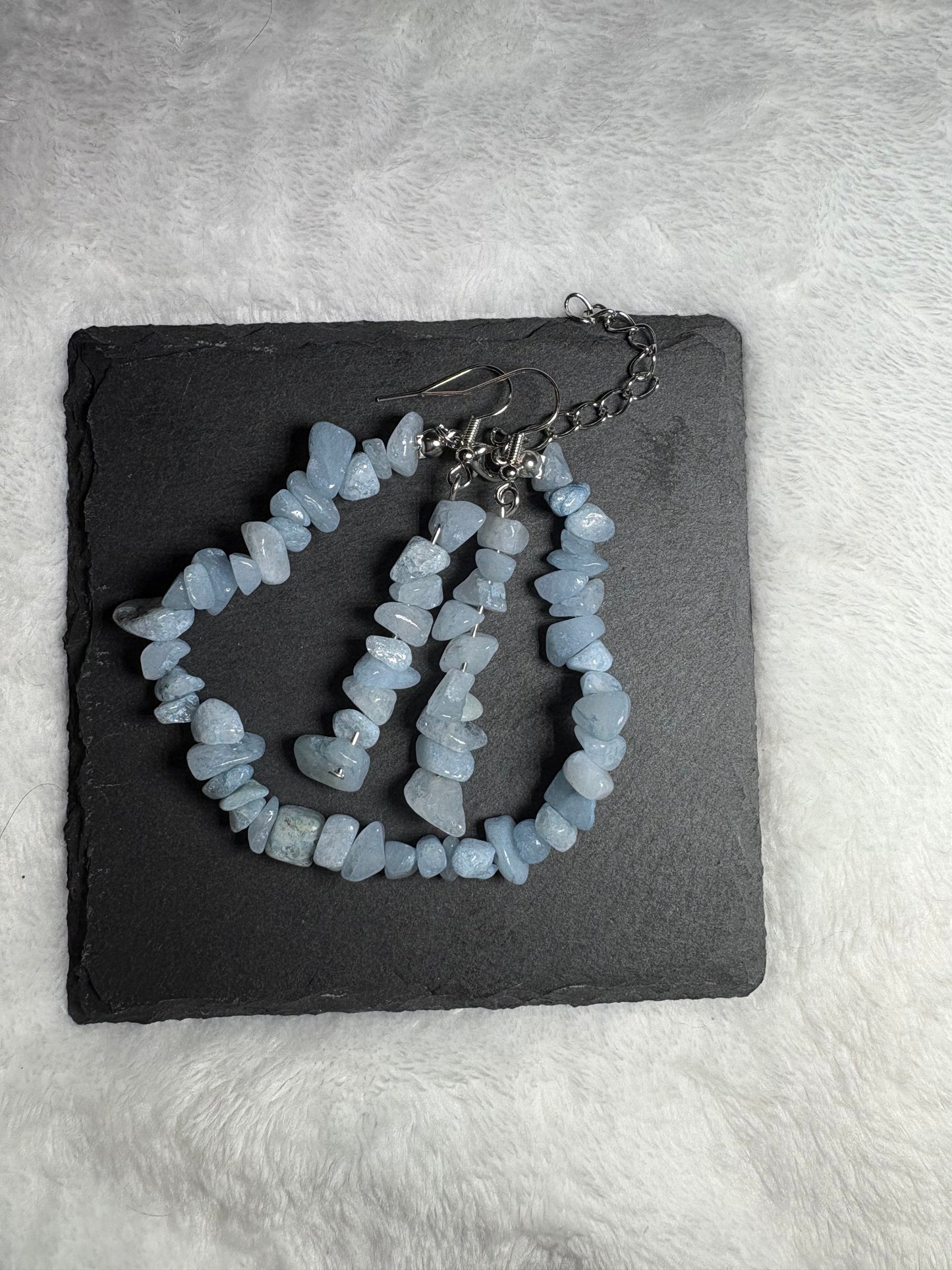 BraceletSetCrackleQuartz