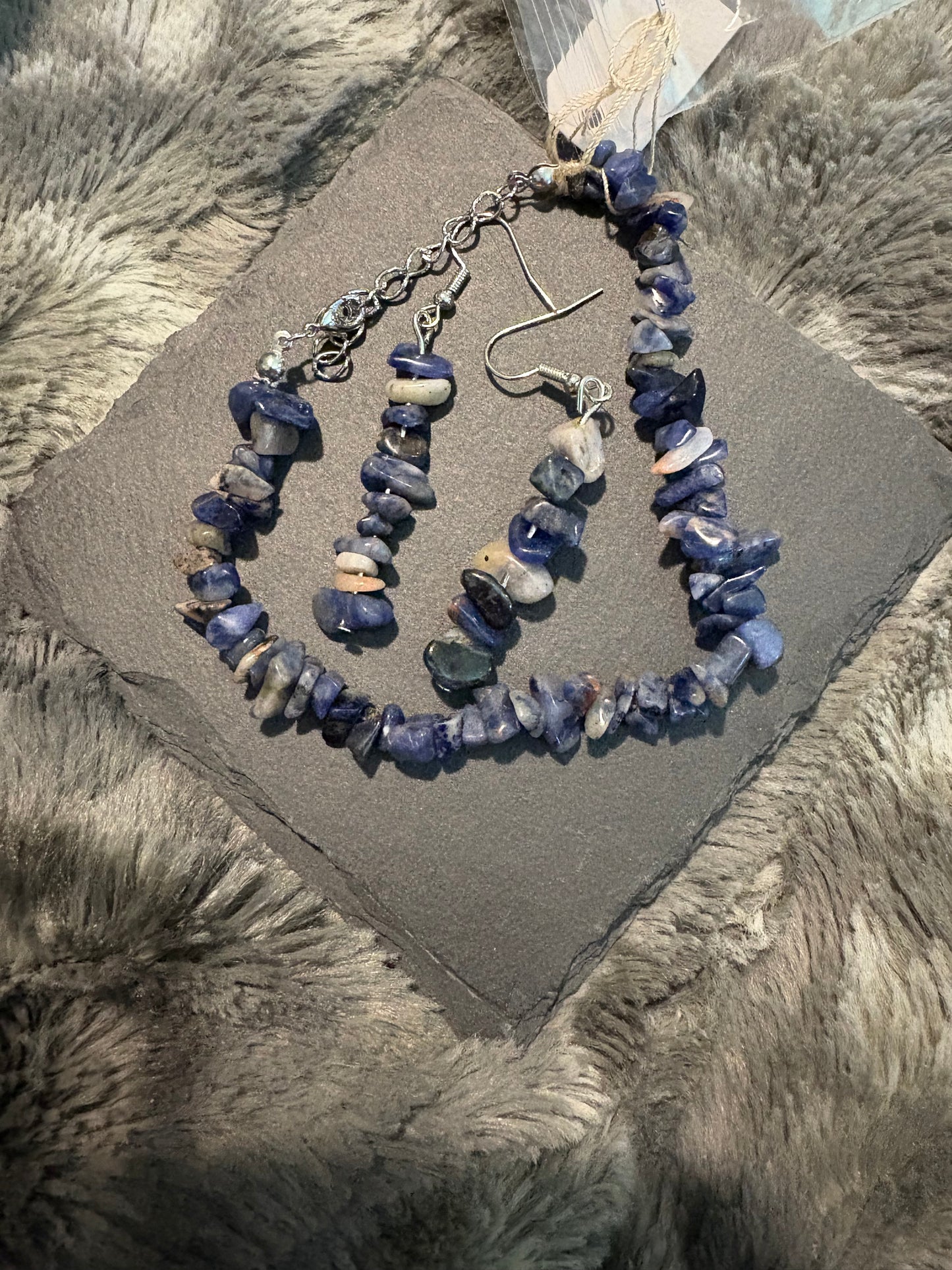 BraceletSetLapisLazuli