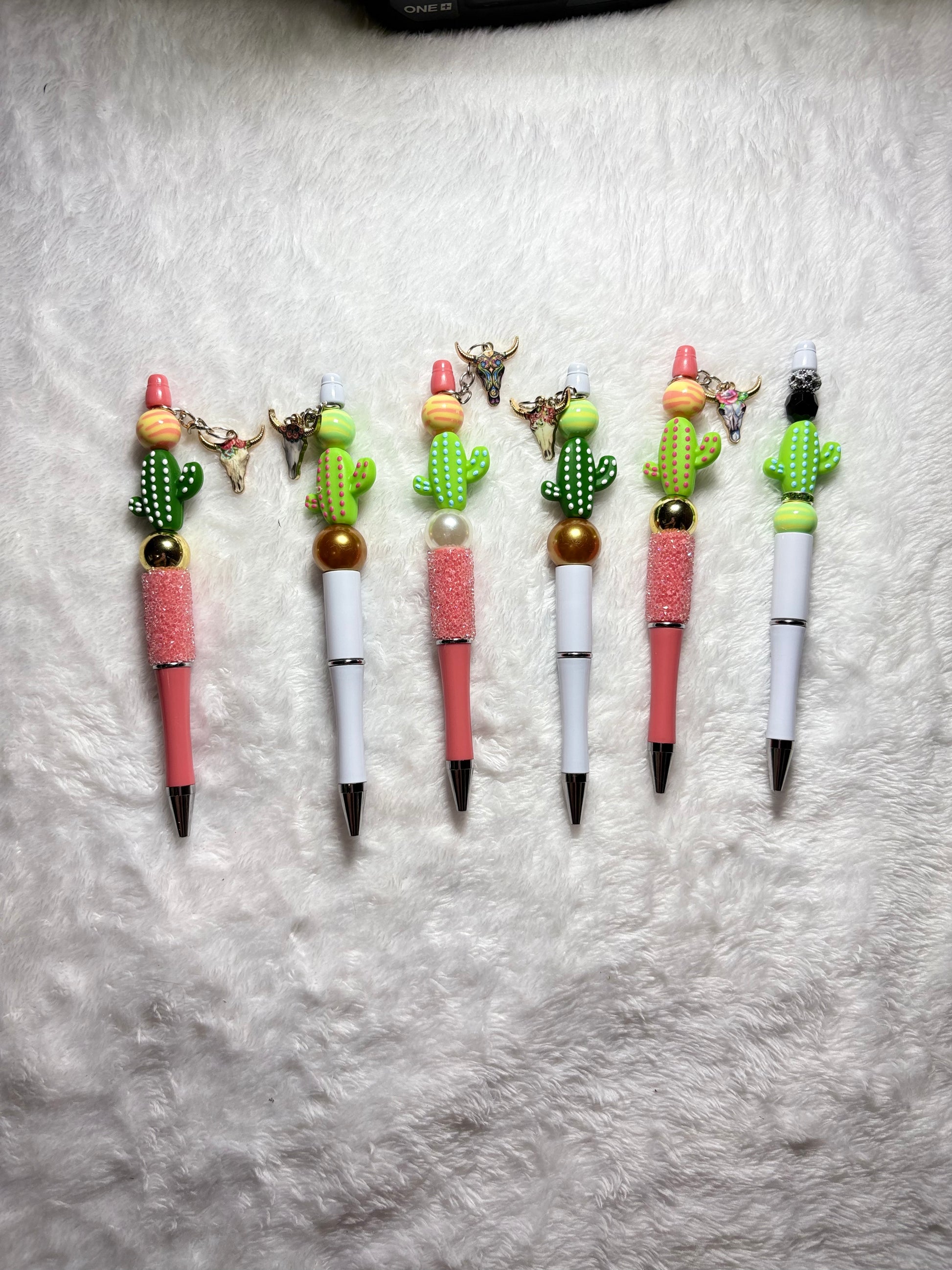 CactiBeadedPens
