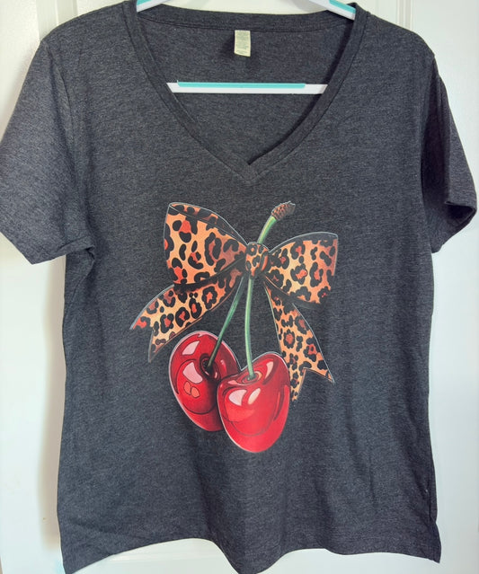 Bow with cherry