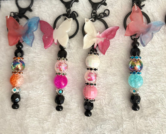 Keychains with butterflies #2