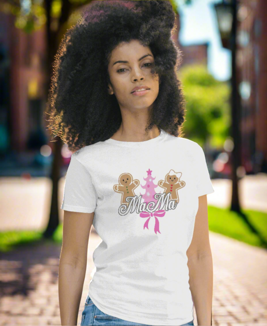 Mama Christmas tshirt available in size S M L XL 2XL 3XL Adult $19.99 fast shipping