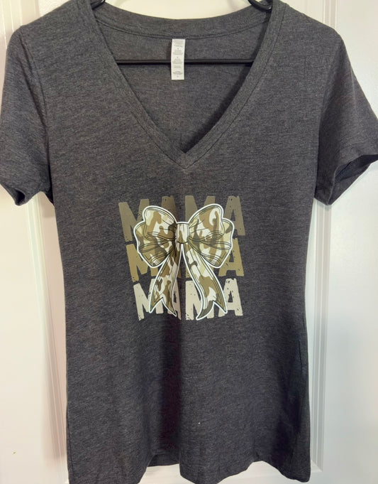 Mama with bow watermark