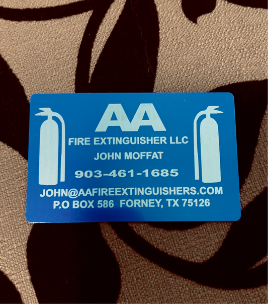 Metal business cards blue available in quantity of 50 for $50 fast shipping
