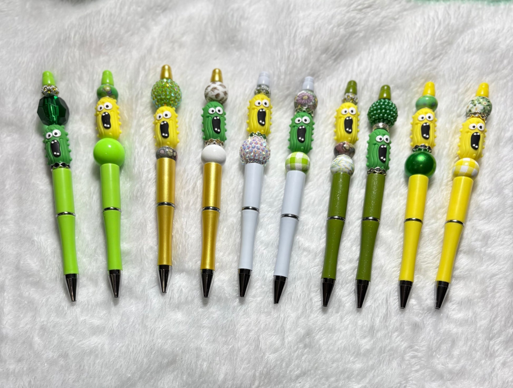 SillyPickleBeadedPens